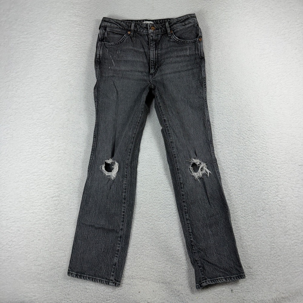 Wrangler Jeans Wild West 603 Womens 28 (27x27) High Rise Straight Leg Denim